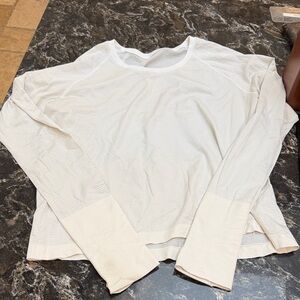 Lululemon swiftly tech, long sleeve shirt waist length